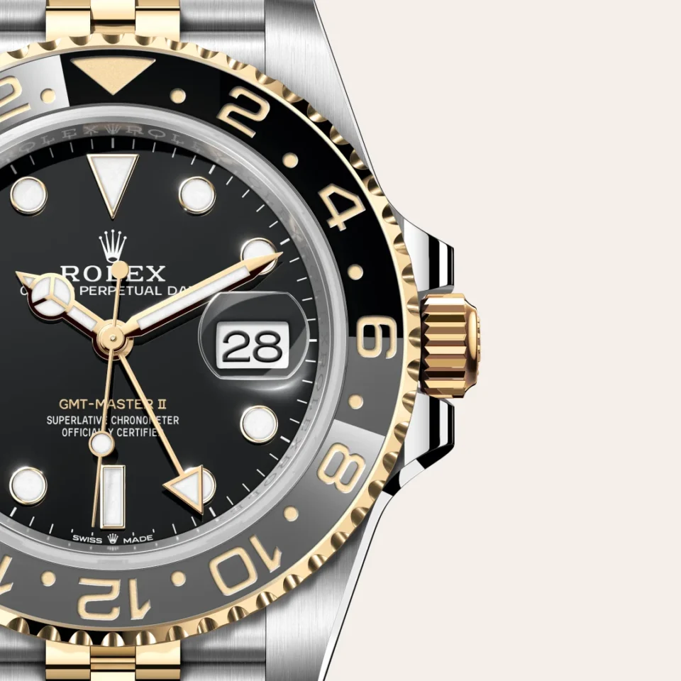Rolex GMT-Master II Keltainen Rolesor – Oystersteel-terästä ja keltakultaa, M126713GRNR-0001, 3 - Lindroos