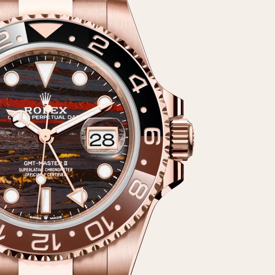 Rolex GMT-Master II in 18 ct Everose gold, M126715CHNR-0002, 3 - Lindroos