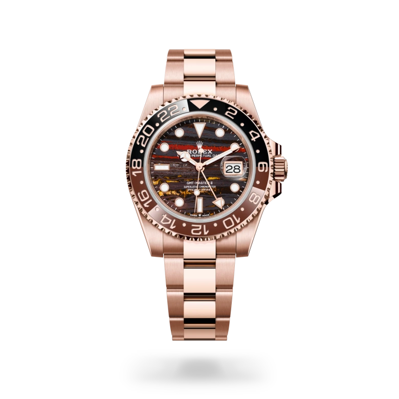 Rolex GMT-Master II 18k Everose-kulta, M126715CHNR-0002 - Lindroos
