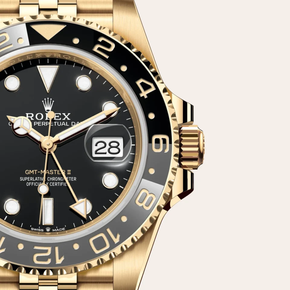Rolex GMT-Master II in 18 ct yellow gold, M126718GRNR-0001, 3 - Lindroos