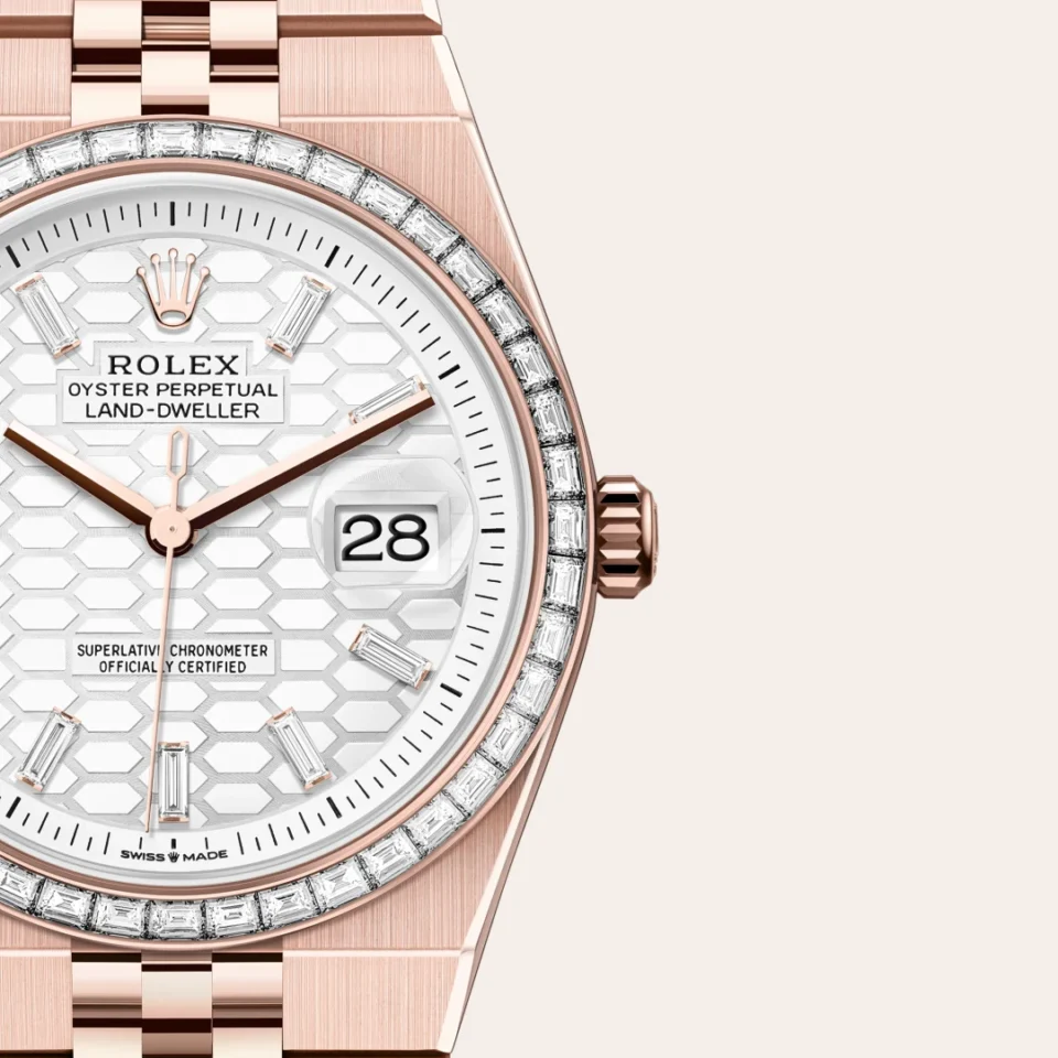 Rolex Land-Dweller 36 18k Everose-kulta, M127285TBR-0002, 3 - Lindroos