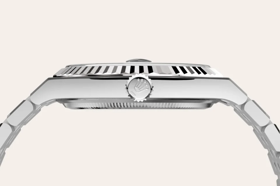 Rolex Land-Dweller 40 Valkoinen Rolesor – Oystersteel-terästä ja valkokultaa, M127334-0001, 7 - Lindroos