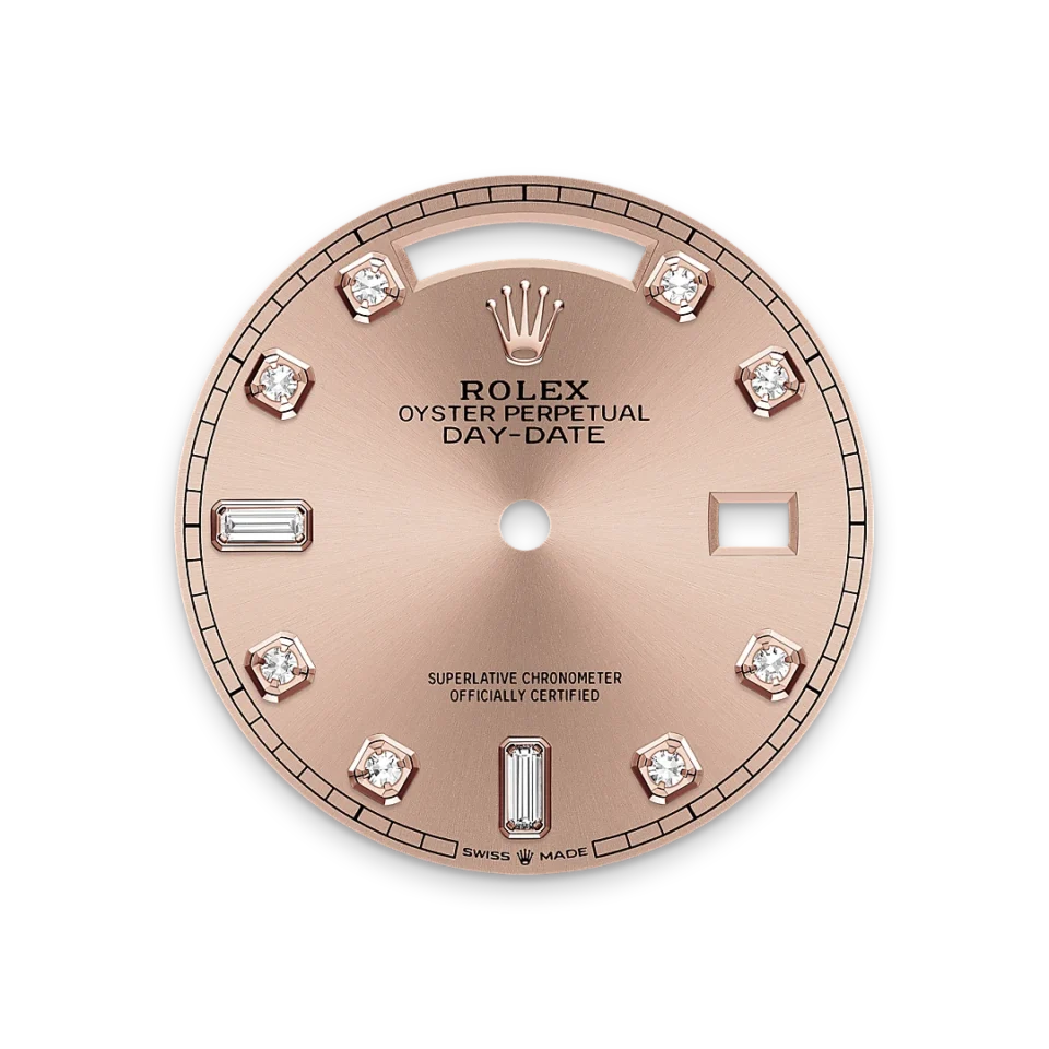 Rolex Day-Date 36 18k Everose-kulta, M128235-0009, 5 - Lindroos