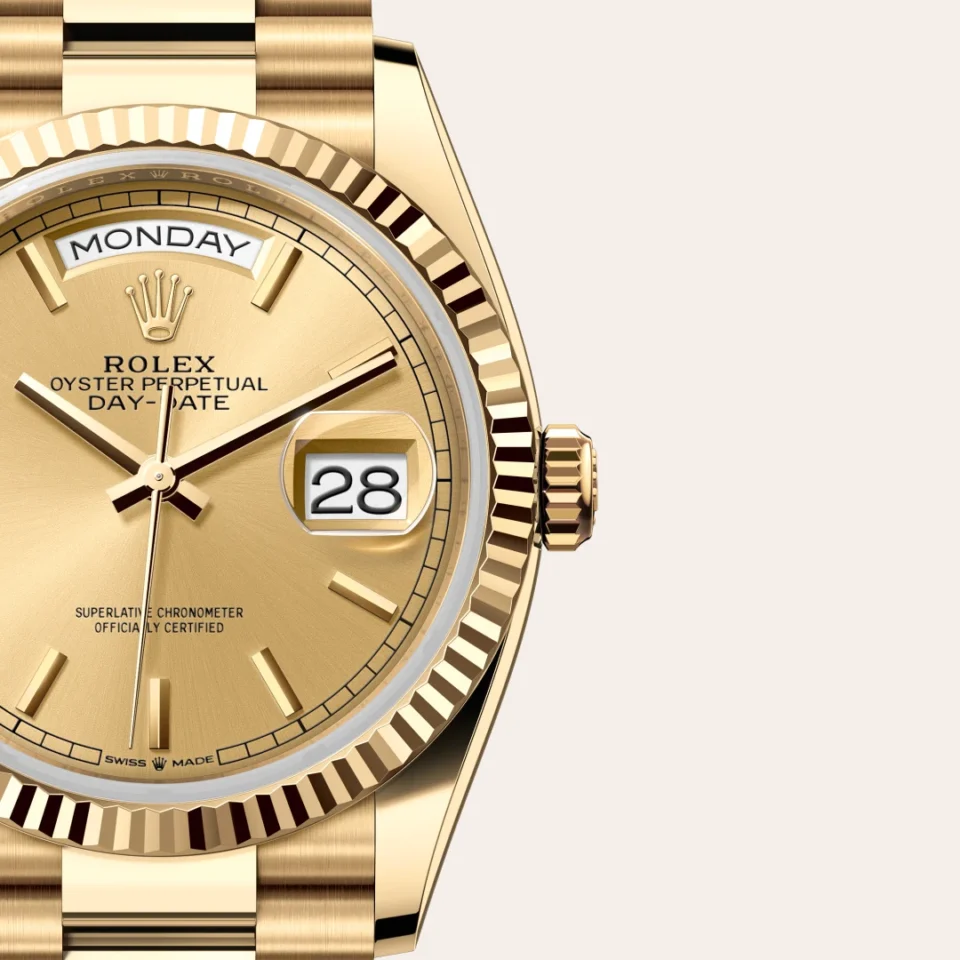 Rolex Day-Date 36 18k keltakulta, M128238-0045, 3 - Lindroos