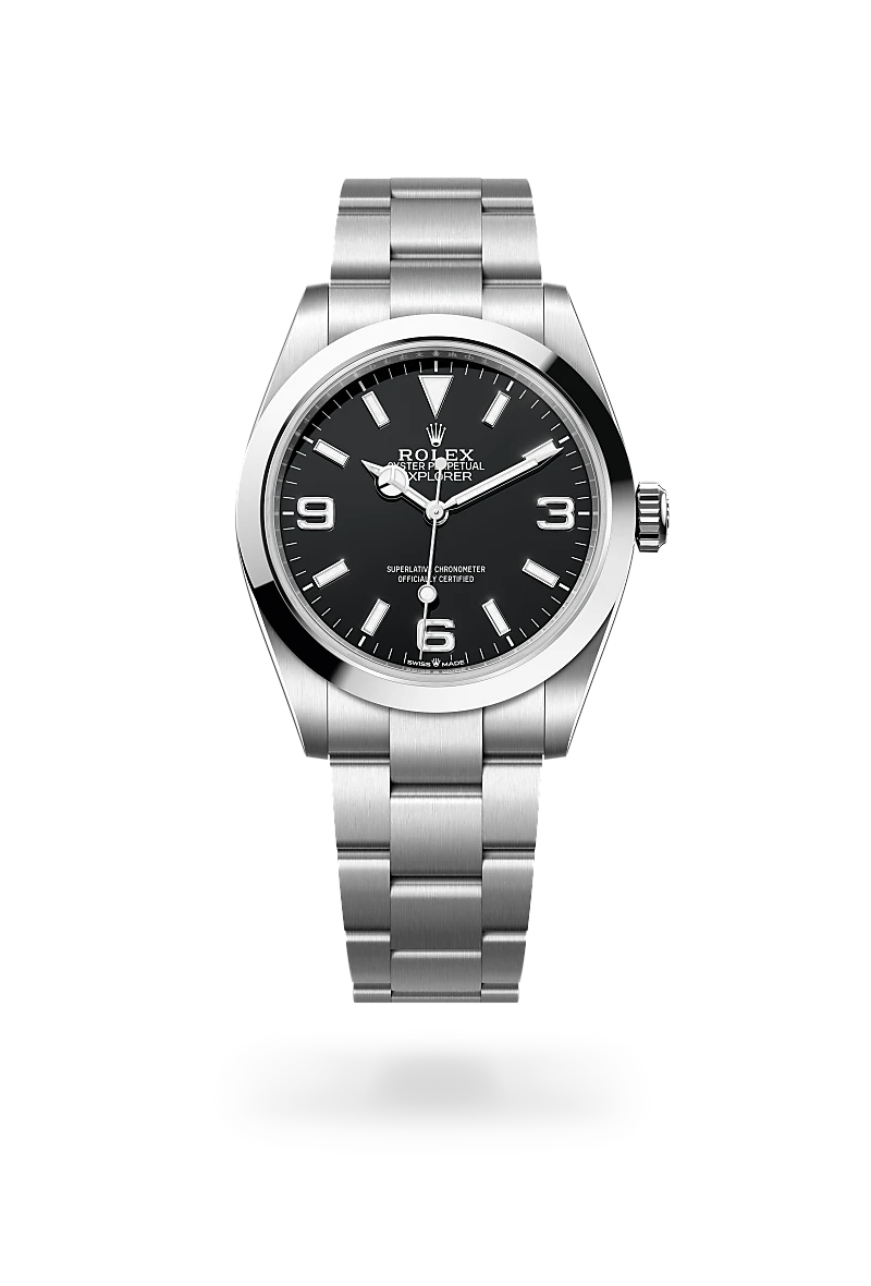 Rolex Explorer 40 Oystersteel, M224270-0001 - Lindroos