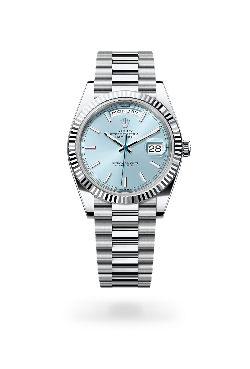 Rolex Day-Date 40 in Platinum, M228236-0018 - Lindroos