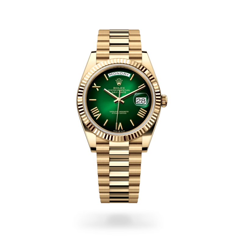 Rolex Day-Date 40 18k keltakulta, M228238-0069 - Lindroos