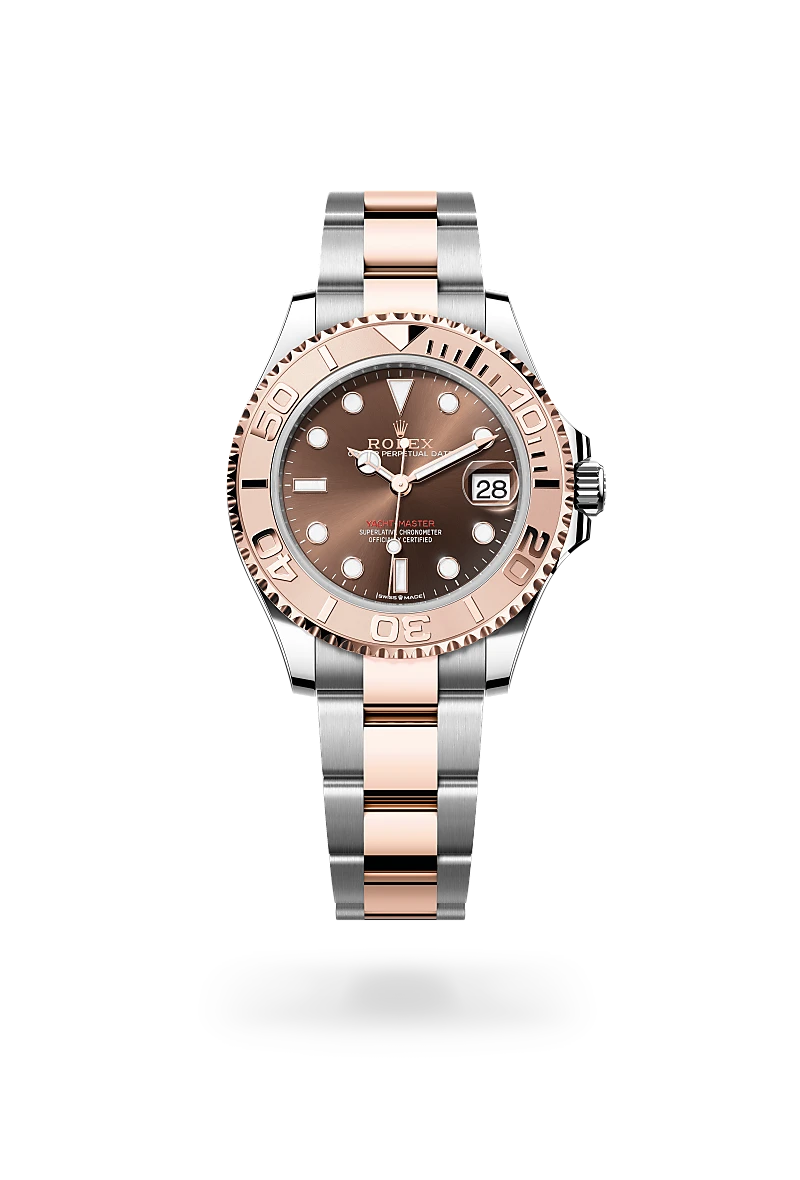 Rolex Yacht-Master 37 in Everose Rolesor - combination of Oystersteel and Everose gold, M268621-0003 - Lindroos