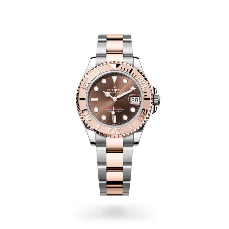 Rolex Yacht-Master 37 in Everose Rolesor - combination of Oystersteel and Everose gold, M268621-0003 - Lindroos
