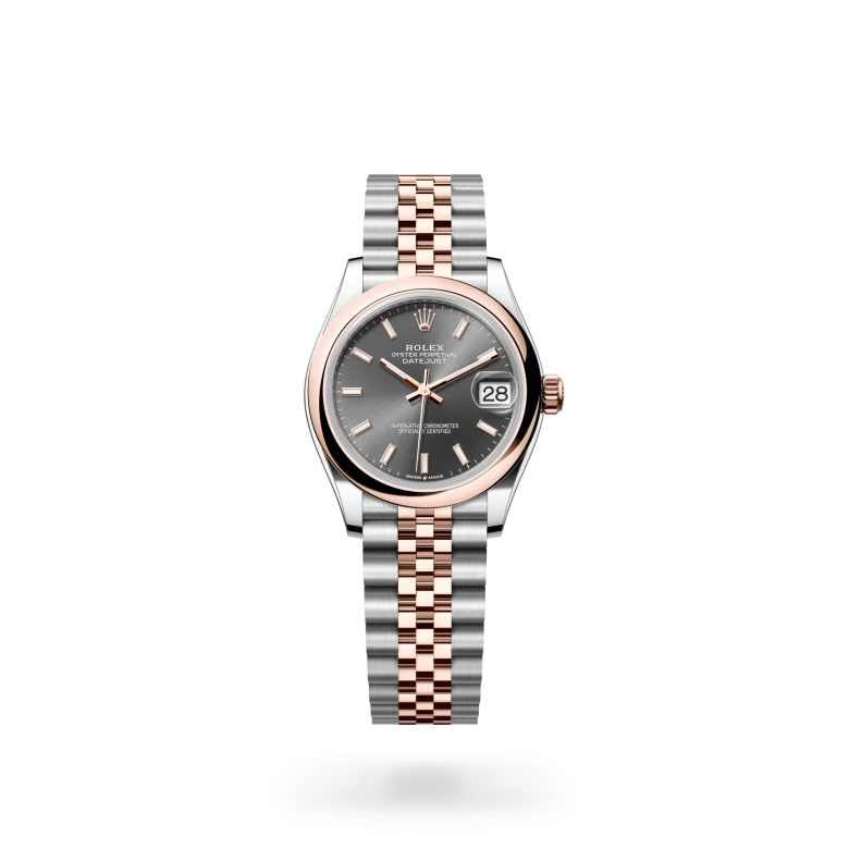 Rolex Datejust 31 Everose Rolesor – Oystersteel-terästä ja Everose-kultaa, M278241-0018 - Lindroos