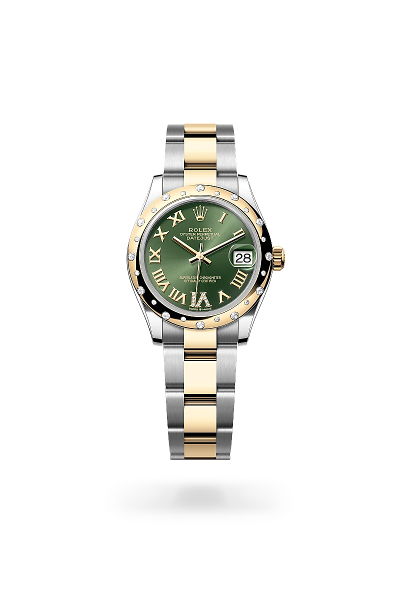 Rolex Datejust 31 in Yellow Rolesor - combination of Oystersteel and yellow gold, M278343RBR-0015 - Lindroos