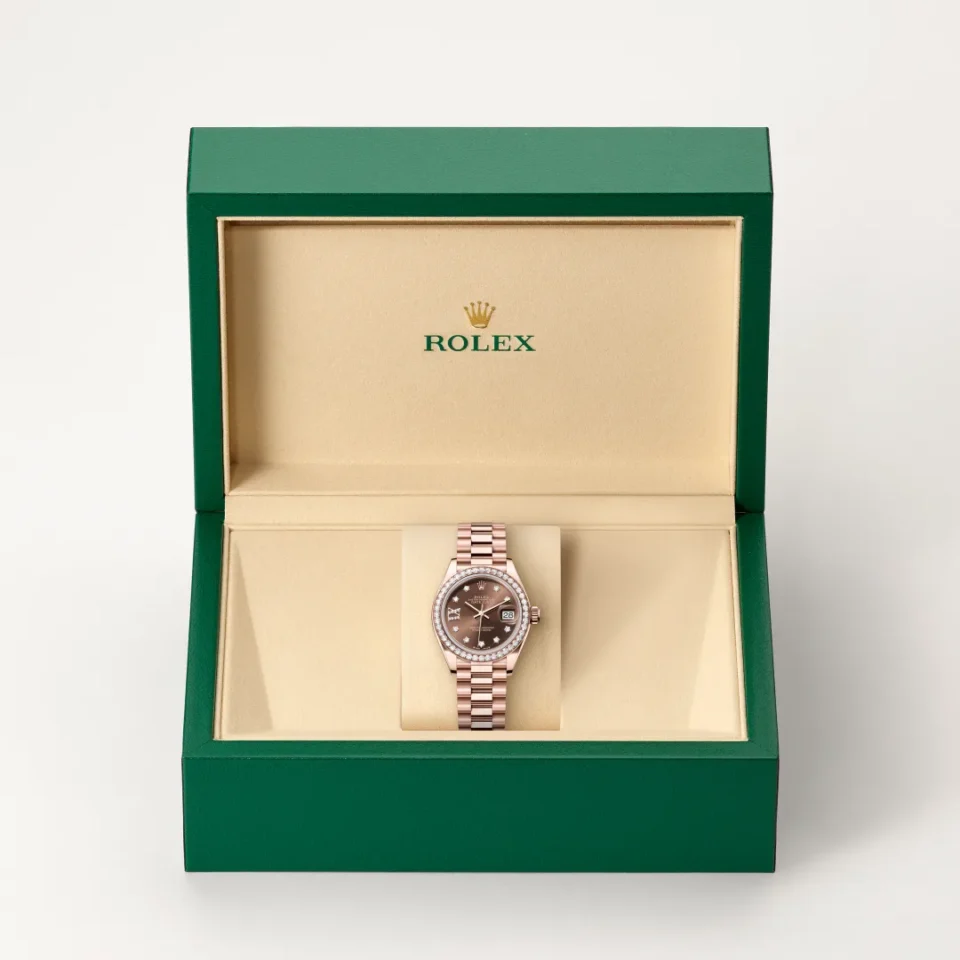 Rolex Lady-Datejust 18k Everose-kulta, M279135RBR-0001, 2 - Lindroos