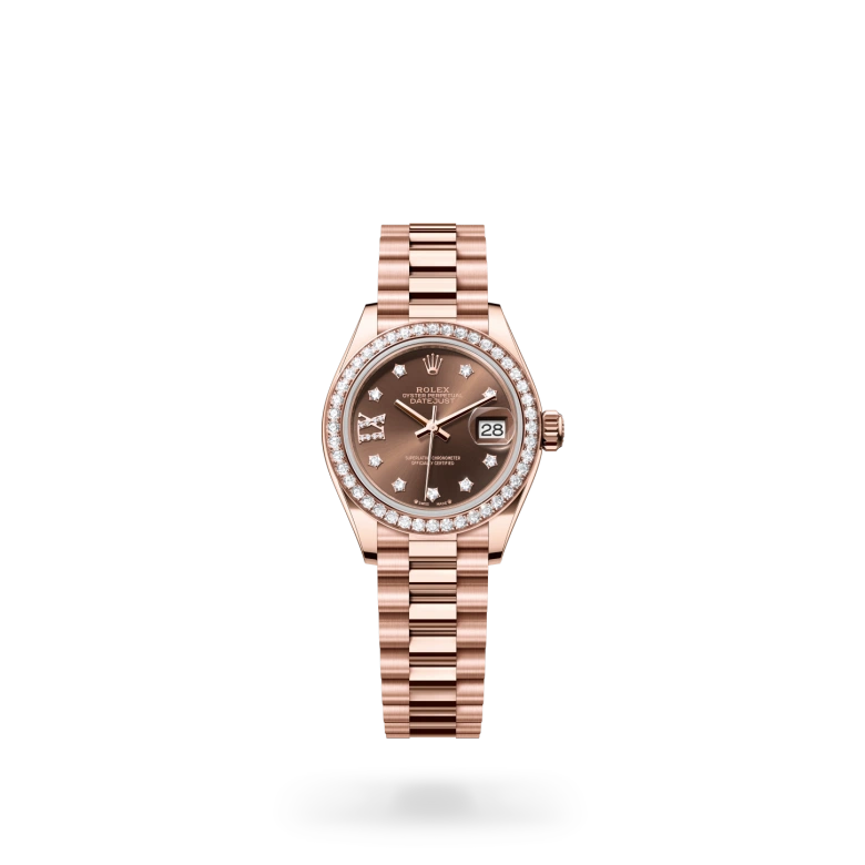 Rolex Lady-Datejust 18k Everose-kulta, M279135RBR-0001 - Lindroos