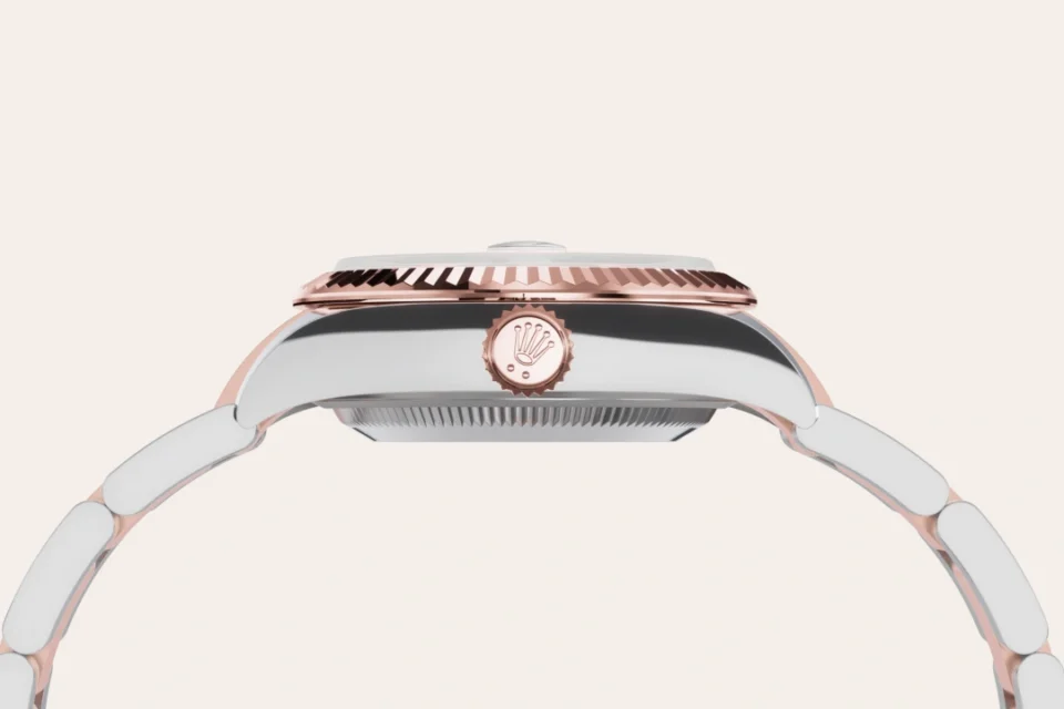 Rolex Lady-Datejust Everose Rolesor – Oystersteel-terästä ja Everose-kultaa, M279171-0028, 7 - Lindroos