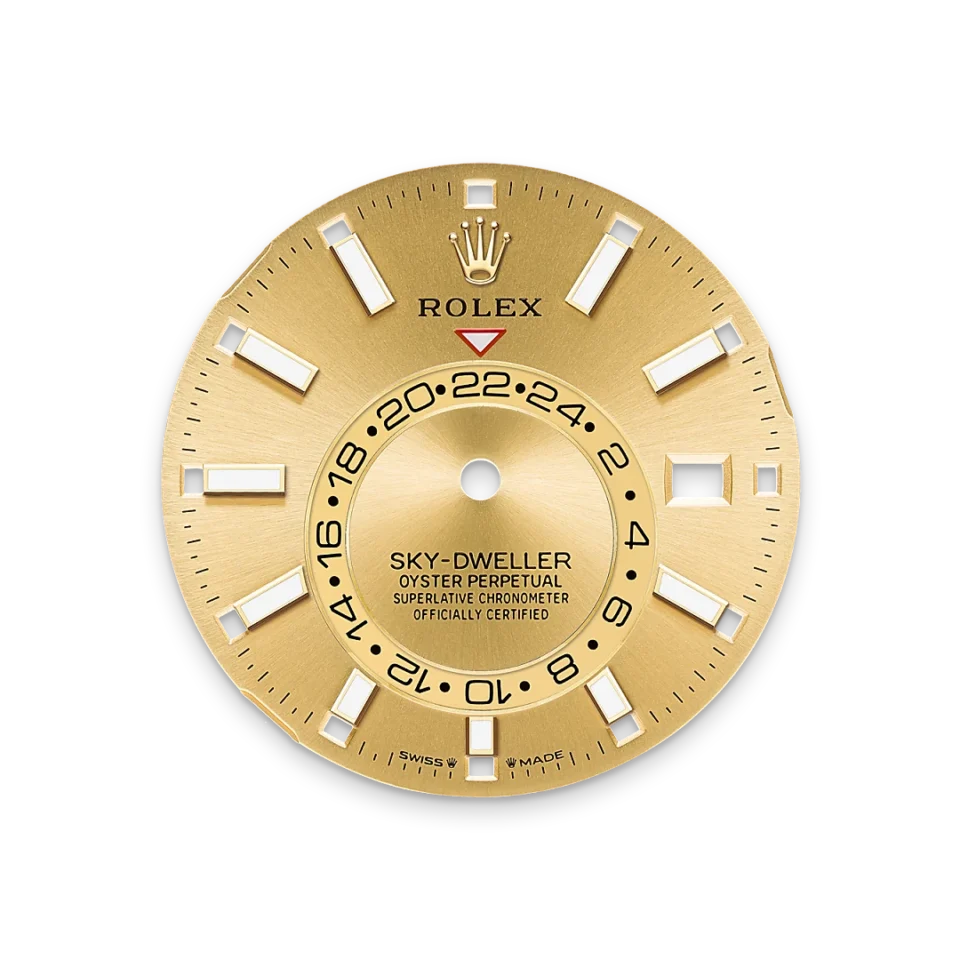Rolex Sky-Dweller Keltainen Rolesor – Oystersteel-terästä ja keltakultaa, M336933-0001, 5 - Lindroos