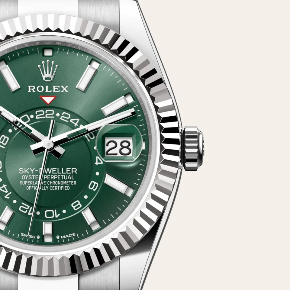 Rolex Sky-Dweller in White Rolesor - combination of Oystersteel and white gold, M336934-0001, 3 - Lindroos