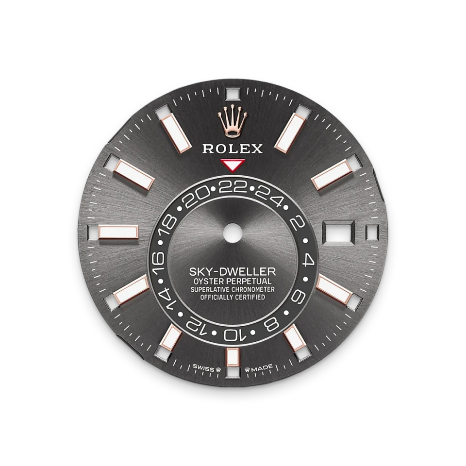 Rolex Sky-Dweller 18k Everose-kulta, M336935-0008, 5 - Lindroos