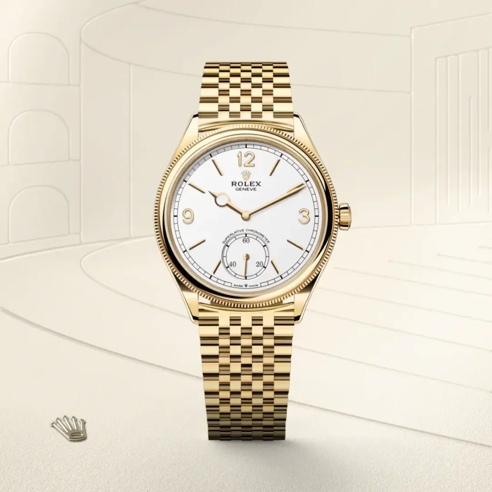 Rolex 1908 in 18 ct yellow gold, M52508-0008, 1 - Lindroos